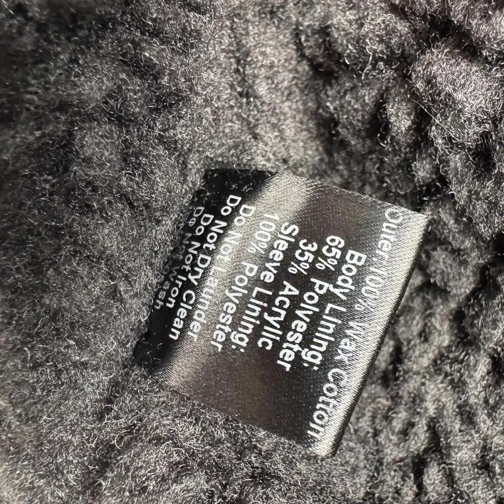 Freemans Sporting Club Mens XL Camo Waxed Cotton Jacket Shearling Lined USA - Picture 12 of 12
